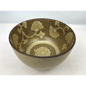 SOUSAKU Sound Collection Floral Scroll Rice Noodle Bowl 5" Made in Japan